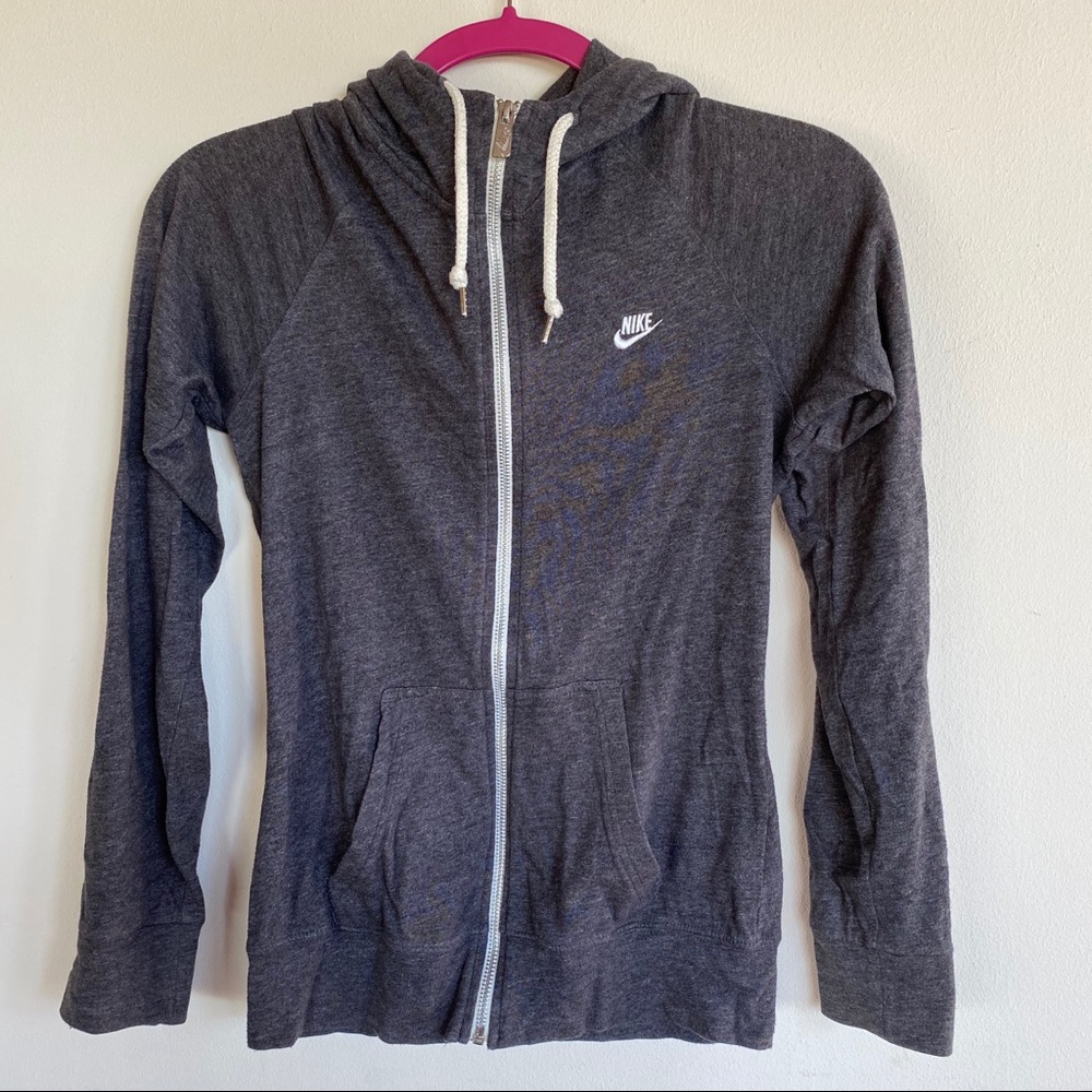 Nike zip up sweatshirt jogger